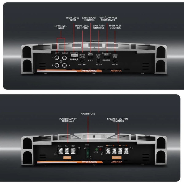 Main product image for Pyramid PB918 America 2 Channel Amplifier267-760